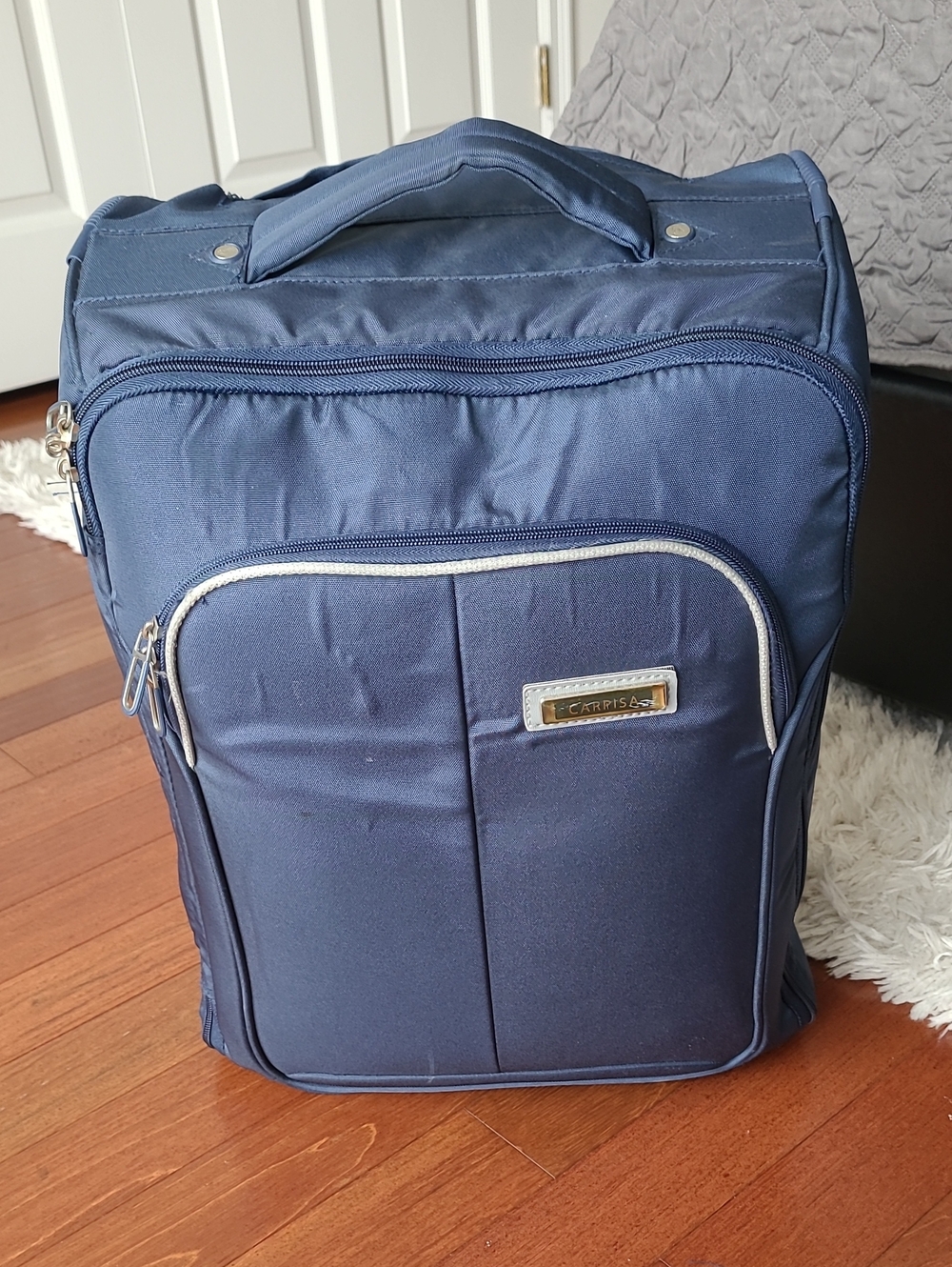 Carpisa Navy Blue Suitcase